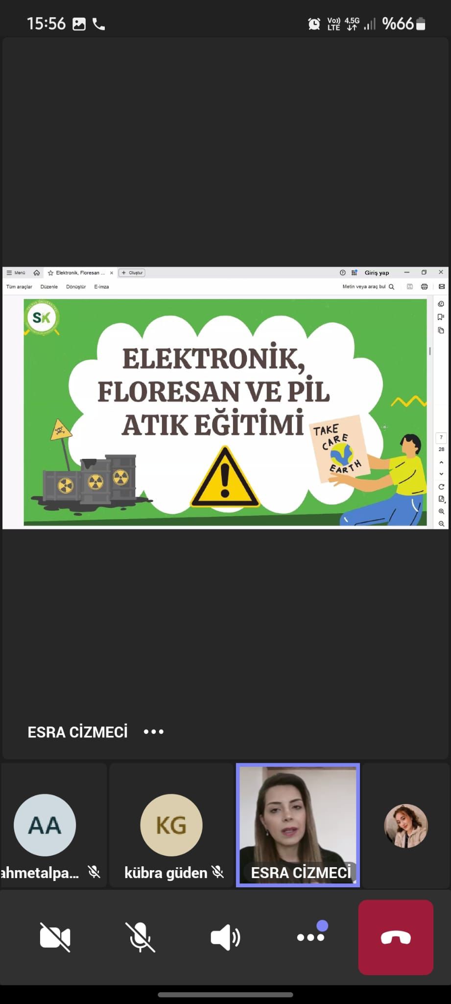 Geleceğin İletişimcilerine Yönelik Atık Yönetimi Eğitimi Düzenlendi